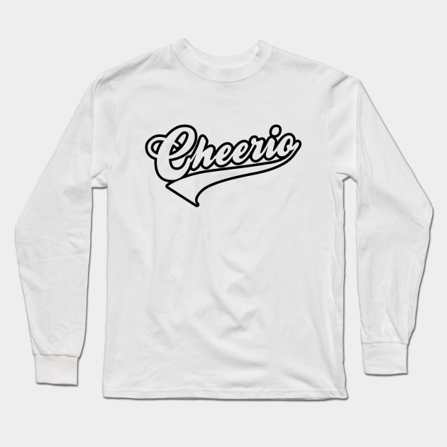 Cheerio Long Sleeve T-Shirt by tinybiscuits